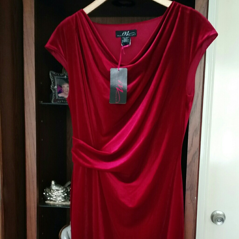 NWT Midnigh Velvet Dress Size:M